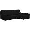 Martina Home Custodia Chaise Long. Daytona Derecho (mirando de frente) Nero