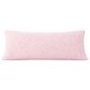 Reafort Federa per cuscino ultra morbida in sherpa con chiusura a cerniera, 53,3 x 137,2 cm (rosa, 53,3 x 137,2 cm)