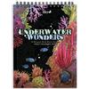 ColorIt Underwater Wonders - Libro da colorare per adulti, 50 pagine da colorare Under the Sea, stampate con rilegatura a spirale, copertine con copertina rigida e tampone inchiostrante, per arti e