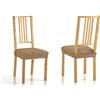 Martina Home - Coprisedia per Sedia ASIENTO Marrone