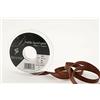 Berisfords 3501 Nastro Double-Face in Raso 20 m x 10 mm, Marrone Scuro