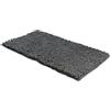 Comart - Tappeto Bagno Fluffy - Qualità Premium - Ultra Morbido - Super Assorbente - Antiscivolo - Lavabile in Lavatrice - Texture in 3D a Pallini - Moderno Scendi Doccia - Grigio Scuro - 50x90 cm