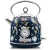 VQ Laura Ashley Bollitore Elettrico Elveden Navy Vintage 1.7L di VQ 2.2kW