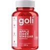 Goli Nutrition, Apple Cider Vinegar Gummies (Gomme di Aceto di Sidro di Mele), 500 mg, 120 Gommine vegane, Testate in Laboratorio, Senza Glutine, Vegetariane, Senza Soia, Senza OGM