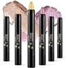 Boobeen 6PCS Crema Ombretto Stick Impermeabile Matita Ombretto Crayon Occhi Illuminante Stick Shimmer Ombretti Penna Creare Glitter Trucco Occhi, Facile da Usare