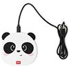 Legami Super Fast 40032431 Caricabatterie Wireless per Smartphone, Multicolore (Panda)