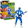 Power Rangers - Auto-Morphin, statuetta snodata 2 in 1, 15 cm, Ranger Blu - Billy Cranston, per bambini dai 4 anni, PWG074