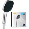 GROHE Vitalio Comfort 110 Manopola Doccino Doccia (2 getti Rain e Jet, DreamSpray, SmartSwitch deviatore, SpeedClean anticalcare), Cromo, 26973001