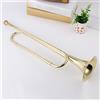 Tromba Si Bemolle Tromba Portatile con Bocchino per Orchestra Principianti