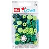 Prym - Love Green (12,4 mm) Premere dispositivi di Fissaggio - 1 Pezzi