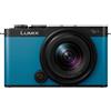 Panasonic LUMIX S9 N Kit 18-40 mm Jet Black x pelle blu turchese
