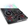 Party Mix Live Console DJ a 2 Canali per Serato DJ Lite Con Casse, Scheda Audio,
