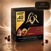 L'OR Caffè L'OR Miscela BARISTA 120/200/400 Capsule Compatibili Nespresso