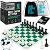 Does not apply Best Chess Set Ever 3X Set Scacchi Professionale Con Scacchiera Portatile in Sil