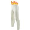 gagli Pantaloni termici da uomo foderati in pile, bianco, L