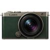 Panasonic LUMIX S9 N Kit 18-40 mm titanio oro x pelle oliva scura