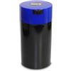 Tightpac Tightvac - 85 Gram a 340,2 Gram Airtight Seal Vuoto Portable Contenitore Multiuso per Merci, Cibo Secco, Erbe e Dark Blue cap Black Body