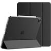 JETech Custodia per iPad Pro 12,9 Pollici (6a/5a Generazione, Modello 2022/2021), Supporta la Ricarica di Pencil, Intelligente Cover con Auto Svegliati/Sonno (Nero)
