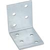 Connex HVG2420 - Raccordo ad angolo in confezione risparmio da 25 pezzi, 50 x 50 x 40 x 2 mm, zincato