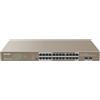 Tenda Switch Teg1126p 24-410w 24p Gigabit 10/100/1000 Poe 2p Sfp Unmanaged Potenza Poe