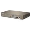 Tenda Switch PoE 10 porte Managed L3 Switch Ethernet Gigabit con 8 porte PoE e 1