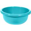 Curver 228044 - Bacinella Rotonda, 4 Litri, in plastica, 27,5 x 27,5 x 11,5 cm, Colore: Turchese