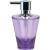 Spirella 10.13567 Max Light Dispenser di Sapone Acrilico Viola