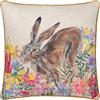 furn. Fodera per cuscino stampata Wylder Nature Country Wilds Blossom Hare - Multicolore - 45x45 cm