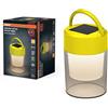 OSRAM Lampada da Tavolo ENDURA STYLE SOLAR, 0,42W, 20lm, 3000K bianco caldo, dimmerabile, gancio, IP44, Plastica Gialla