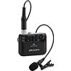Zoom F2/B Field Recorder e Microfono Lavalier, Nero
