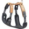 Ferplast Pettorina vera pelle naturale cani cane imbottita borchie GIOTTO LUXOR BEIGE P