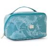 ALVIERO MARTINI PRIMA CLASSE POCHETTE #BEAUTY 3 SCOMPARTI ECOPELLE ACQUAMARINA