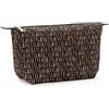 ALVIERO MARTINI PRIMA CLASSE POCHETTE #BEAUTY NECESSAIRE MEDIO RASO STAMPA NERO GEO