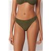 Calzedonia Slip Costume Crinkle Waves Verde