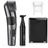 BaByliss MEN E978E Tagliacapelli con Lame in Titanio al Carbonio, a Rete/Ricaricabile, Mini Trimmer di Precisione Incluso, 26 Altezze di Taglio da 0.5 mm a 25 mm, Lame Lavabili, Custodia Rigida