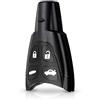 PHONILLICO Guscio Chiave per Saab 93 95 9-3 9-5 9.3 9.5 | 4 Tasti | Telecomando