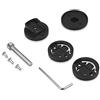 kwmobile Supporto compatibile con Garmin Edge/Bryton Rider/CatEye - per manubrio bici bicicletta mountain bike da 1 1/8 - attacco in alluminio