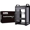 GeeekPi Cabinet di rete da 10 pollici per apparecchiature di rete, server, audio e video, DeskPi RackMate T1 Armadio server rack con montaggio a rack (nero)