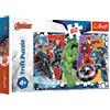 Trefl- Unbesiegbare Rächer, Marvel 60 Elementi, Invincibili Avengers, per Bambini dai 4 Anni Puzzle, Colore, 17357