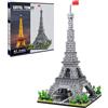 CSNRHG Parigi Torre Eiffel Famoso Modello Architettonico Micro Building Blocks Set 3350 Pezzi Puzzle 3D Giocattoli Regali per Bambini e Adulti