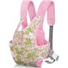 Aolso Marsupio Giocattolo per Bambini, 18IN Zaini per Carrier Bambole, Marsupio per Bambole con Spallacci Regolabili, Giocattolo per Bambini, Idee Regalo per Bambini 1+Anno, Rosa Chiaro