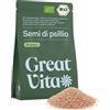 Mea Vita MeaVita Semi di Psillio Biologico Interi 1kg (1000g), Psyllium Seeds Bio, Flohsamen, 99% Purezza, Origine India, Senza Glutine, Vegan, Busta Richiudibile