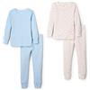 Amazon Essentials x Sofia Grainge Pigiami in cotone aderenti Unisex - Bambini e ragazzi, Confezione da 2, Celeste/Coniglietti Piccoli, 3 anni