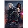 Grupo Erik: Poster The Witcher, 3ª Stagione | Poster da parete The Witcher, 61 x 91,5 cm, Poster da muro con carta lucida e incorniciabile, Decorazione casa, The Witcher Gadget