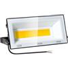 CREATESTAR Faretto LED da Esterno 100W, Faro Led Esterno 10000LM,3000K Bianco Caldo Faretti Led IP66 Impermeabile per Giardino Garage Parcheggio Cortile