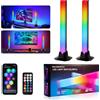 BoundlesEcho Smart RGBIC LED Lightbar, retroilluminazione per TV, illuminazione a LED con controllo app e sincronizzazione musicale, decorazione cambia colore per scrivania, monitor PC e camera da