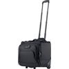 Lightpak Borsa pilota con trolley Lightpak PIONEER in poliestere 47x27x38 cm nero 46108