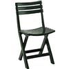 Dmora - Sedia da esterno Terni, Seduta da giardino pieghevole, Sedia per tavolo da pranzo, Poltrona outdoor, 100% Made in Italy, Cm 44x41h78, Verde