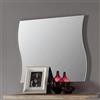 Dmora - Specchio Ettore, Specchio da bagno, 100% Made in Italy, cm 71x2h60