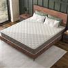 Talamo Italia Dmora Materasso Matrimoniale Amaltea 140x190x21h cm Bianco Grado Rigidità 6.5/10 Misura Rete Compatibile 140x190 cm, Maniglie Incluse Made in Italy
